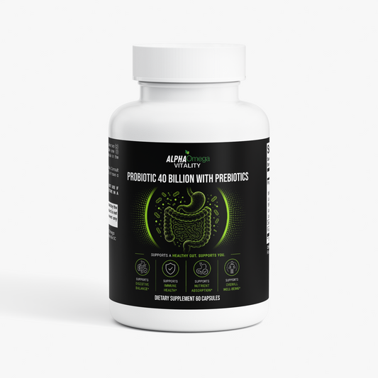 Probiotic 40 Billion with Prebiotics