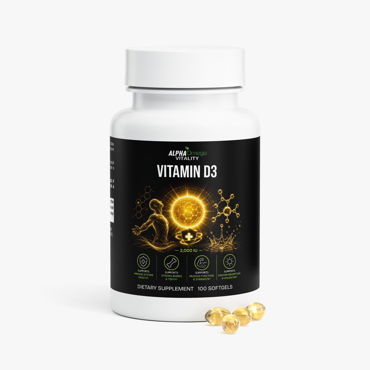 Vitamin D3 2,000 IU