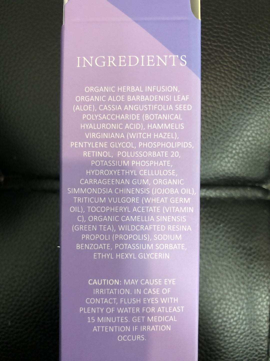 Alpha Omega Vitality Retinol Skin Serum Anti-Aging with herbal infusion and moisturizing ingredients